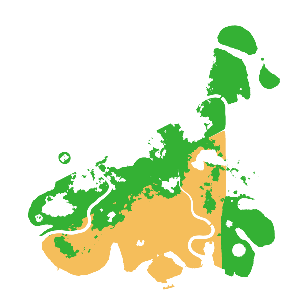 Biome Rust Map: Procedural Map, Size: 4000, Seed: 422342650