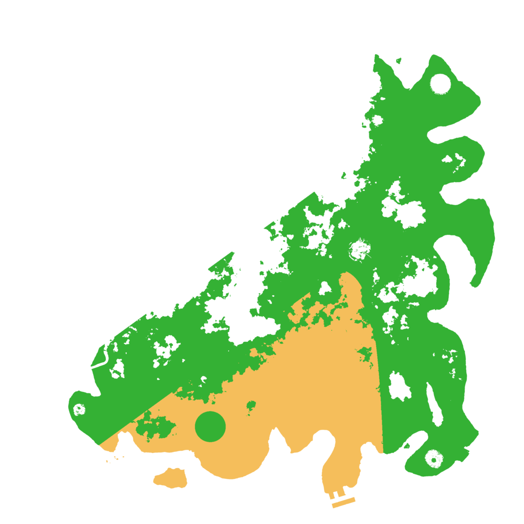 Biome Rust Map: Procedural Map, Size: 4500, Seed: 1452056803