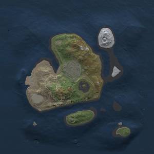 Thumbnail Rust Map: Procedural Map, Size: 2000, Seed: 690044531, 4 Monuments