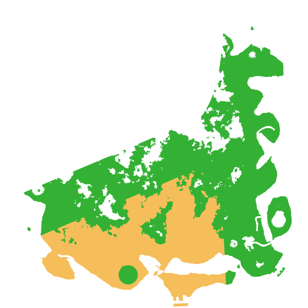 Biome Rust Map: Procedural Map, Size: 4250, Seed: 1869175853