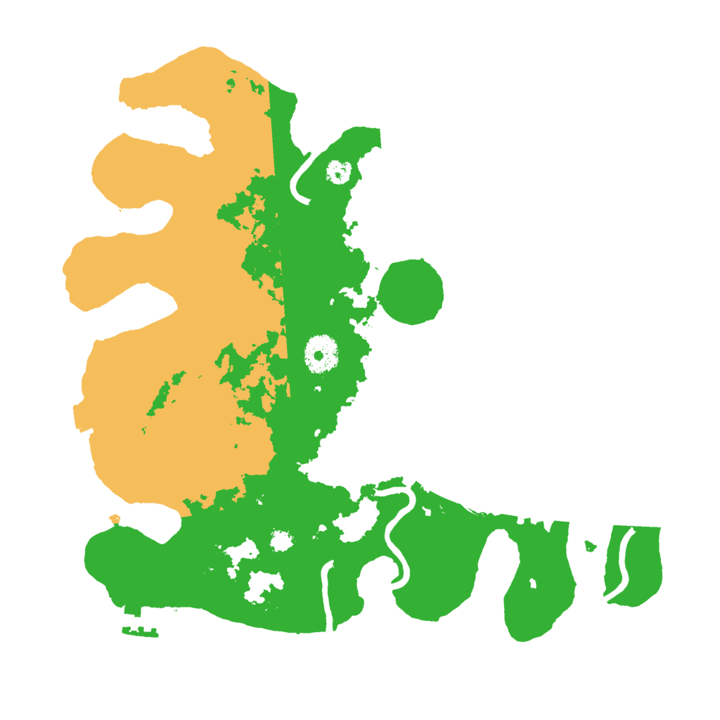 Biome Rust Map: Procedural Map, Size: 3000, Seed: 28765