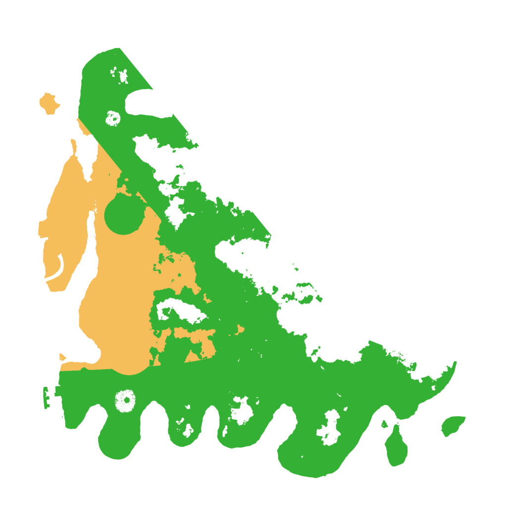 Biome Rust Map: Procedural Map, Size: 3500, Seed: 1657957788