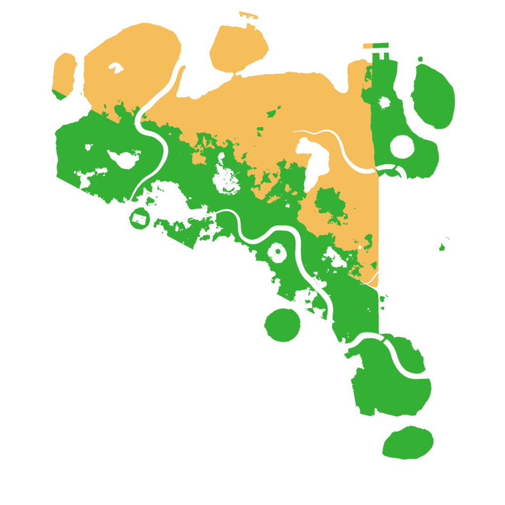Biome Rust Map: Procedural Map, Size: 4000, Seed: 470206293