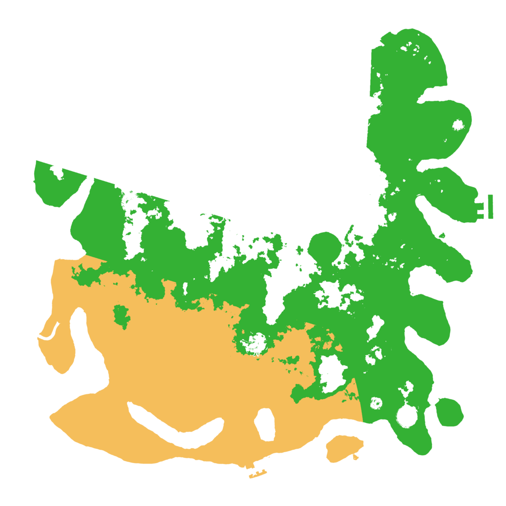 Biome Rust Map: Procedural Map, Size: 4250, Seed: 1245533031