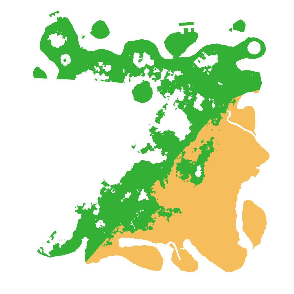 Biome Rust Map: Procedural Map, Size: 4000, Seed: 838746663