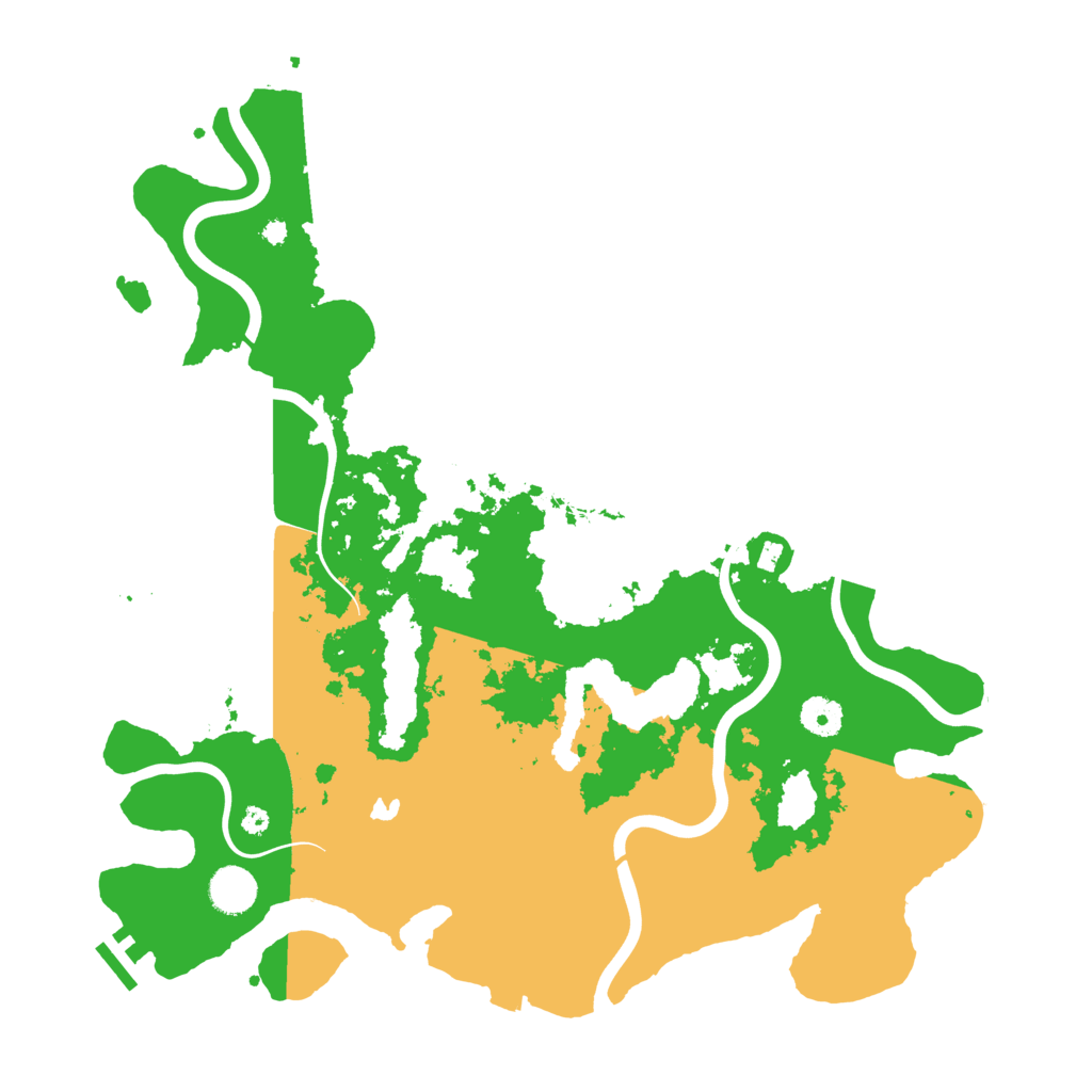 Biome Rust Map: Procedural Map, Size: 4008, Seed: 13825