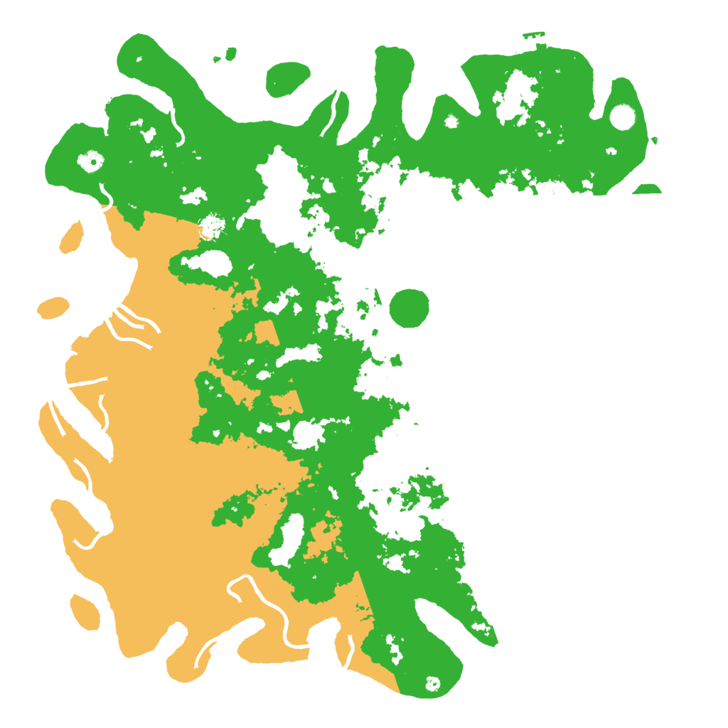 Biome Rust Map: Procedural Map, Size: 5000, Seed: 410731