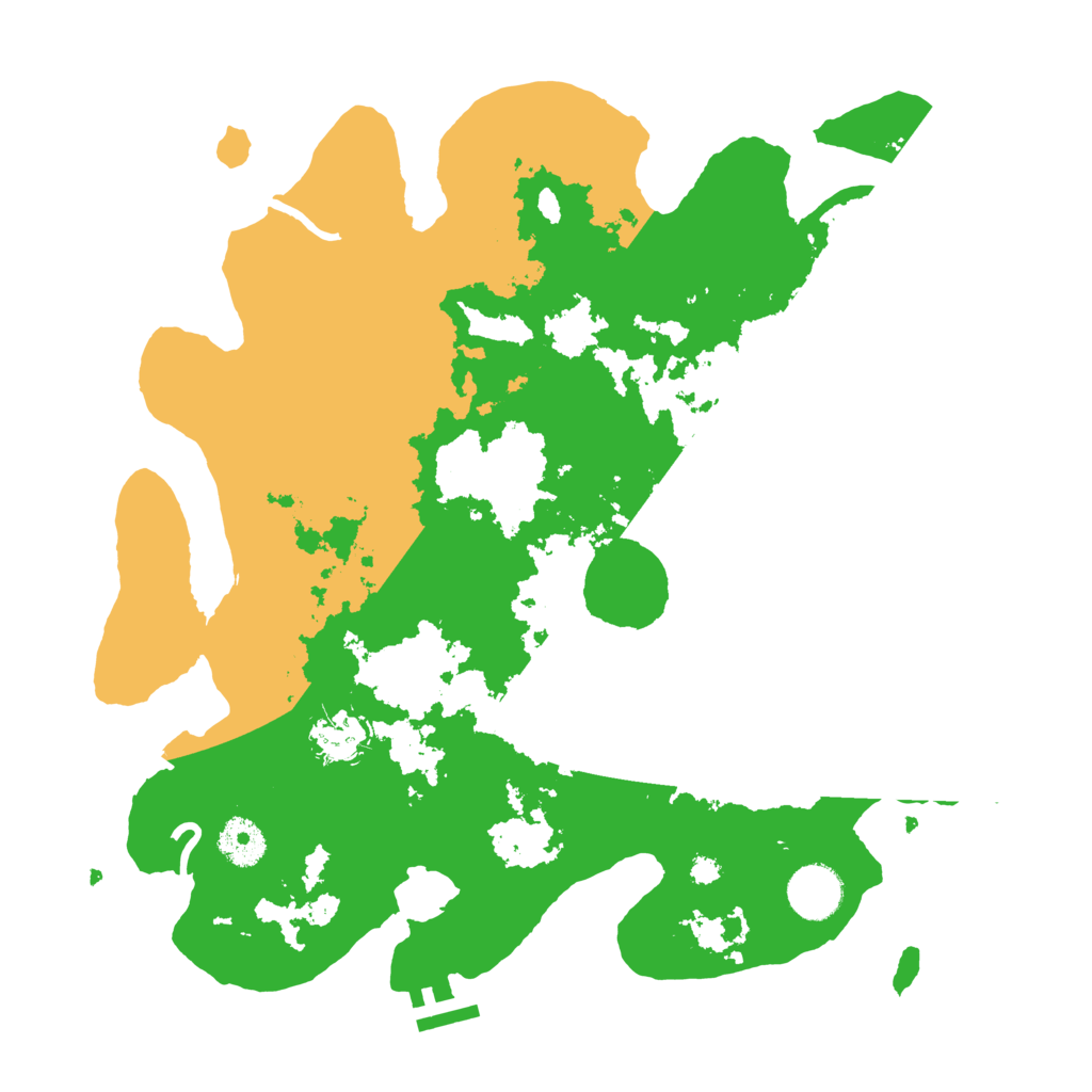 Biome Rust Map: Procedural Map, Size: 3500, Seed: 214331617