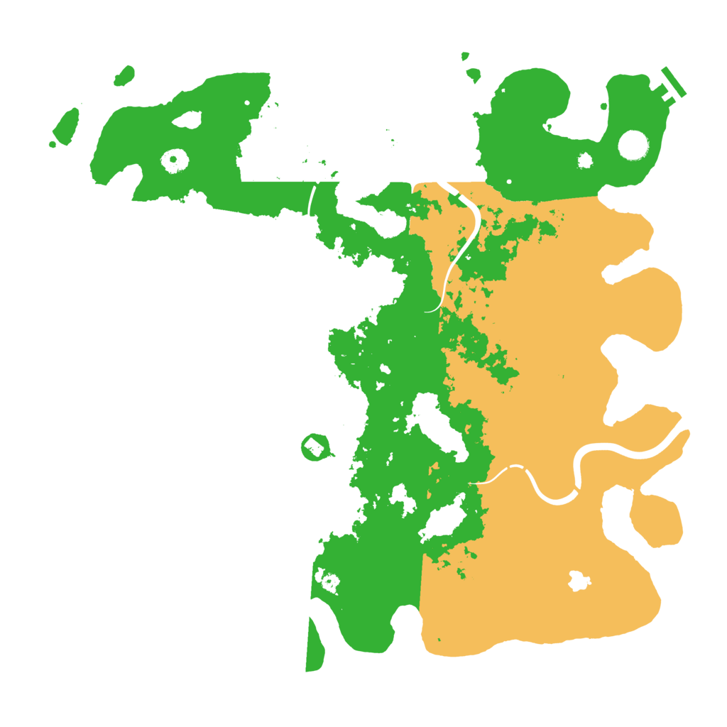 Biome Rust Map: Procedural Map, Size: 4250, Seed: 883288264