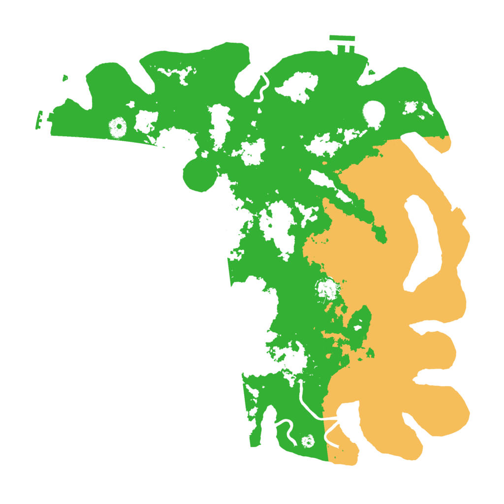 Biome Rust Map: Procedural Map, Size: 4000, Seed: 487578761