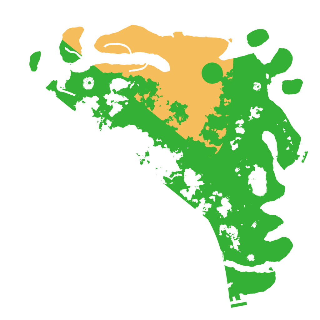 Biome Rust Map: Procedural Map, Size: 4000, Seed: 1418671581