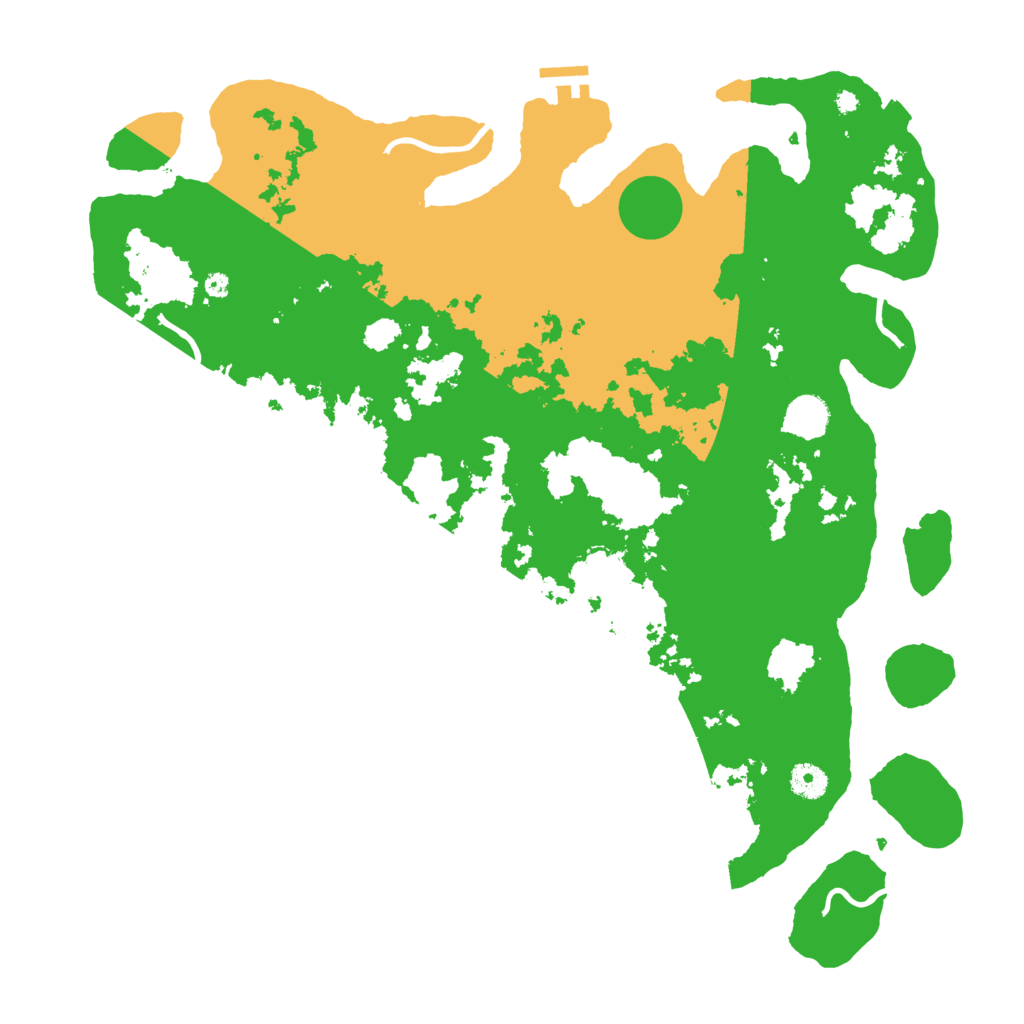 Biome Rust Map: Procedural Map, Size: 4250, Seed: 16599410