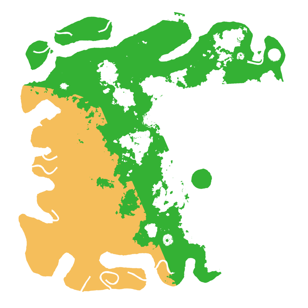 Biome Rust Map: Procedural Map, Size: 4250, Seed: 308891624