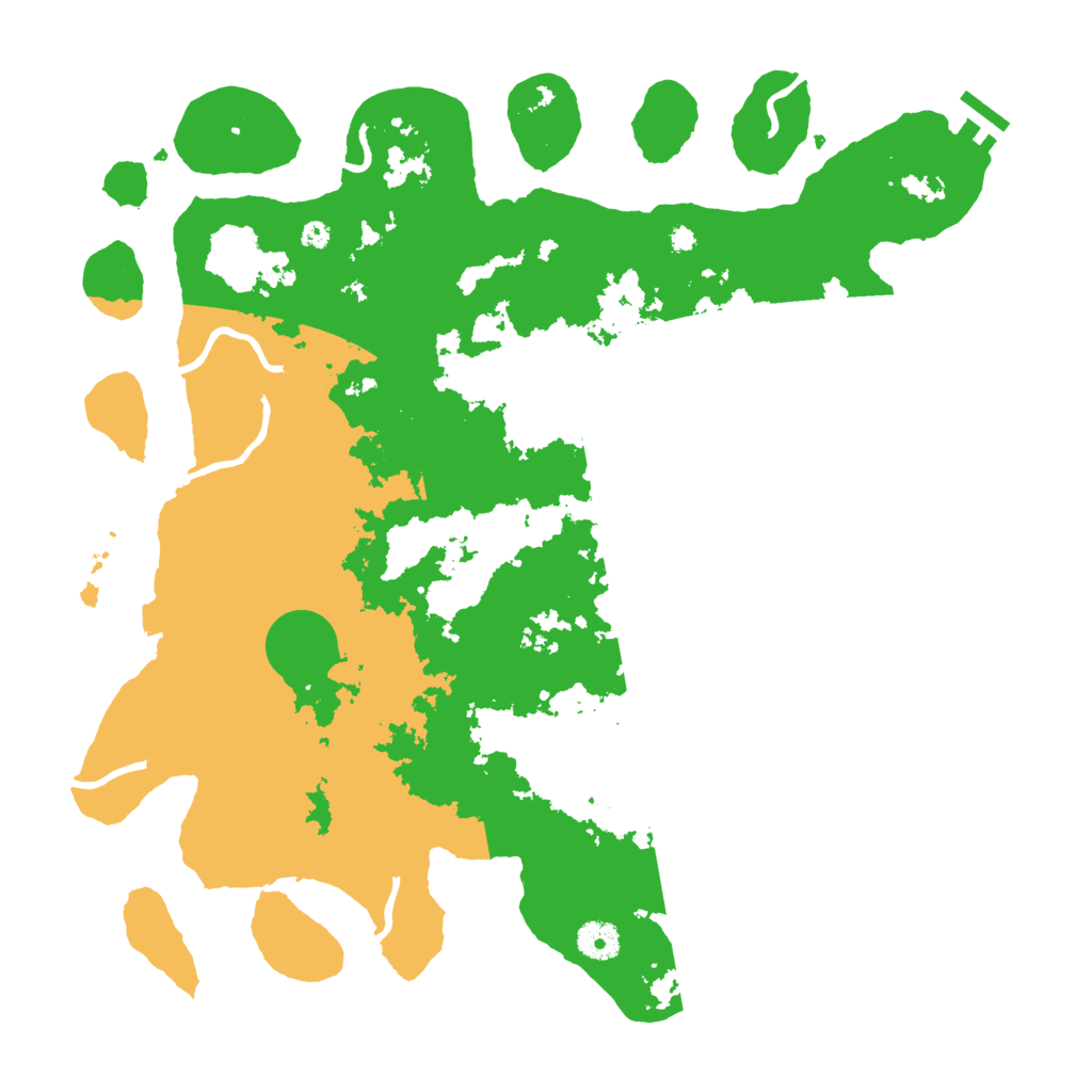 Biome Rust Map: Procedural Map, Size: 4000, Seed: 810629314