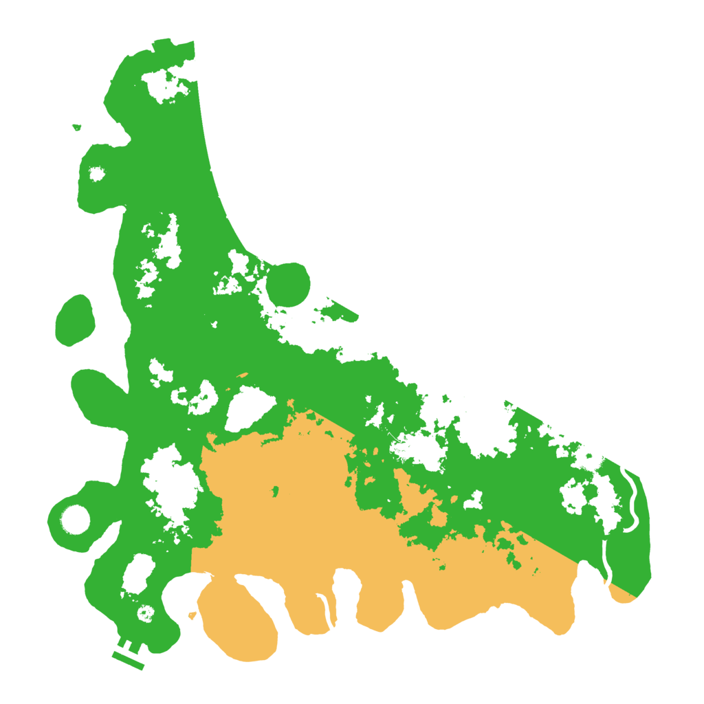 Biome Rust Map: Procedural Map, Size: 4250, Seed: 705727855