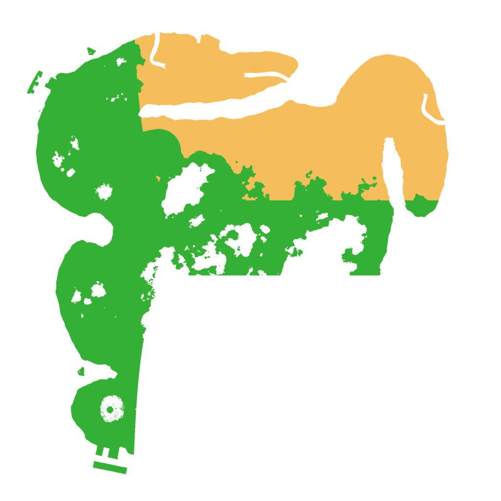 Biome Rust Map: Procedural Map, Size: 3000, Seed: 721493283