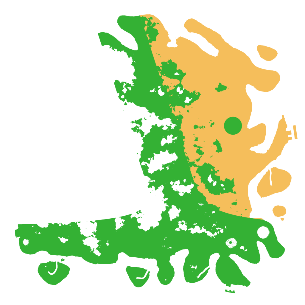 Biome Rust Map: Procedural Map, Size: 4500, Seed: 226551283