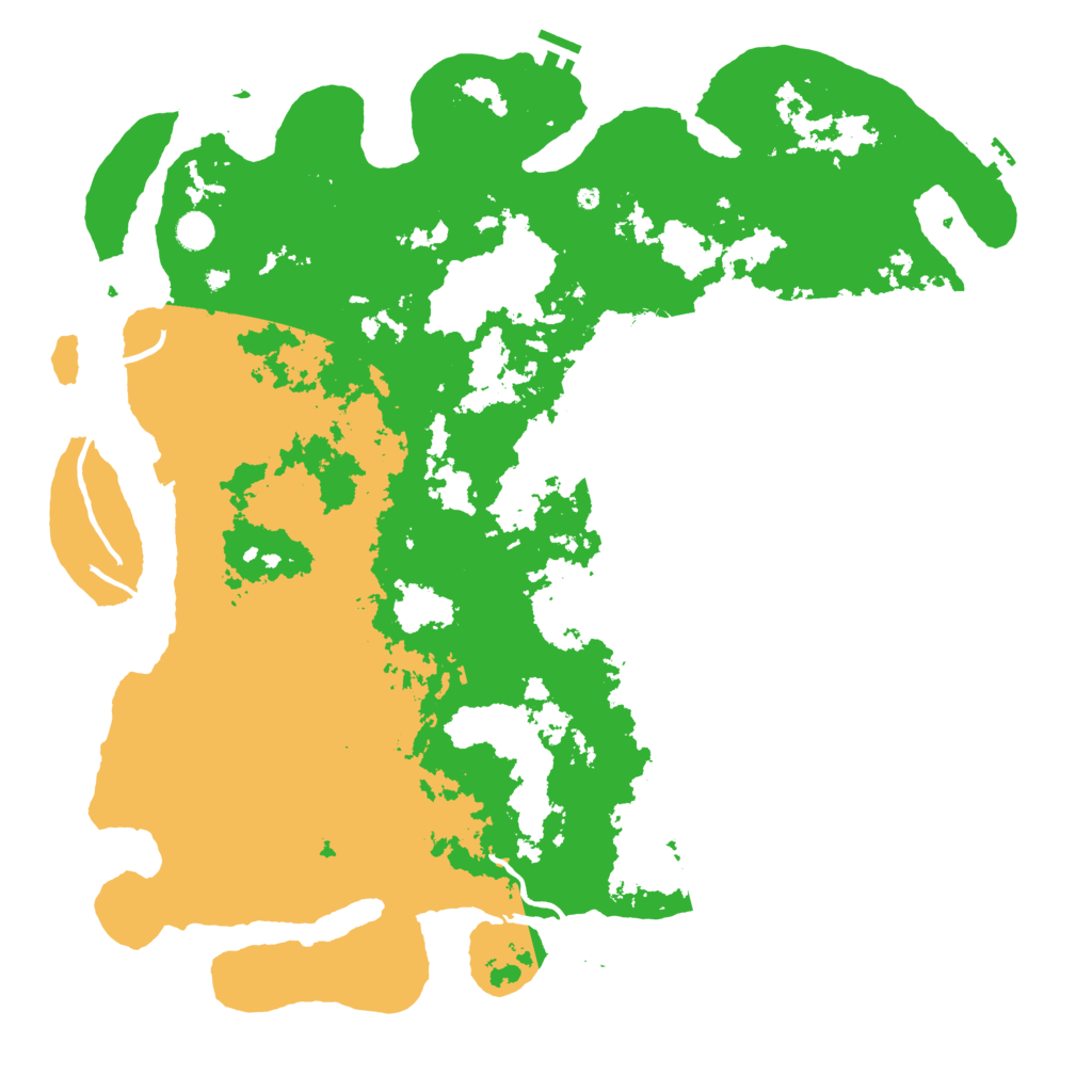 Biome Rust Map: Procedural Map, Size: 5000, Seed: 1668494415