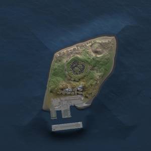 Thumbnail Rust Map: Procedural Map, Size: 1000, Seed: 1187535139, 4 Monuments