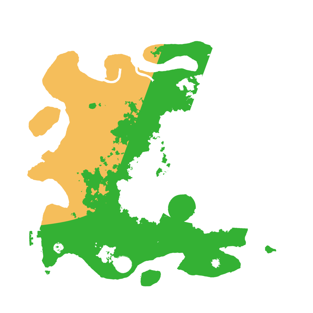 Biome Rust Map: Procedural Map, Size: 3250, Seed: 1845067665