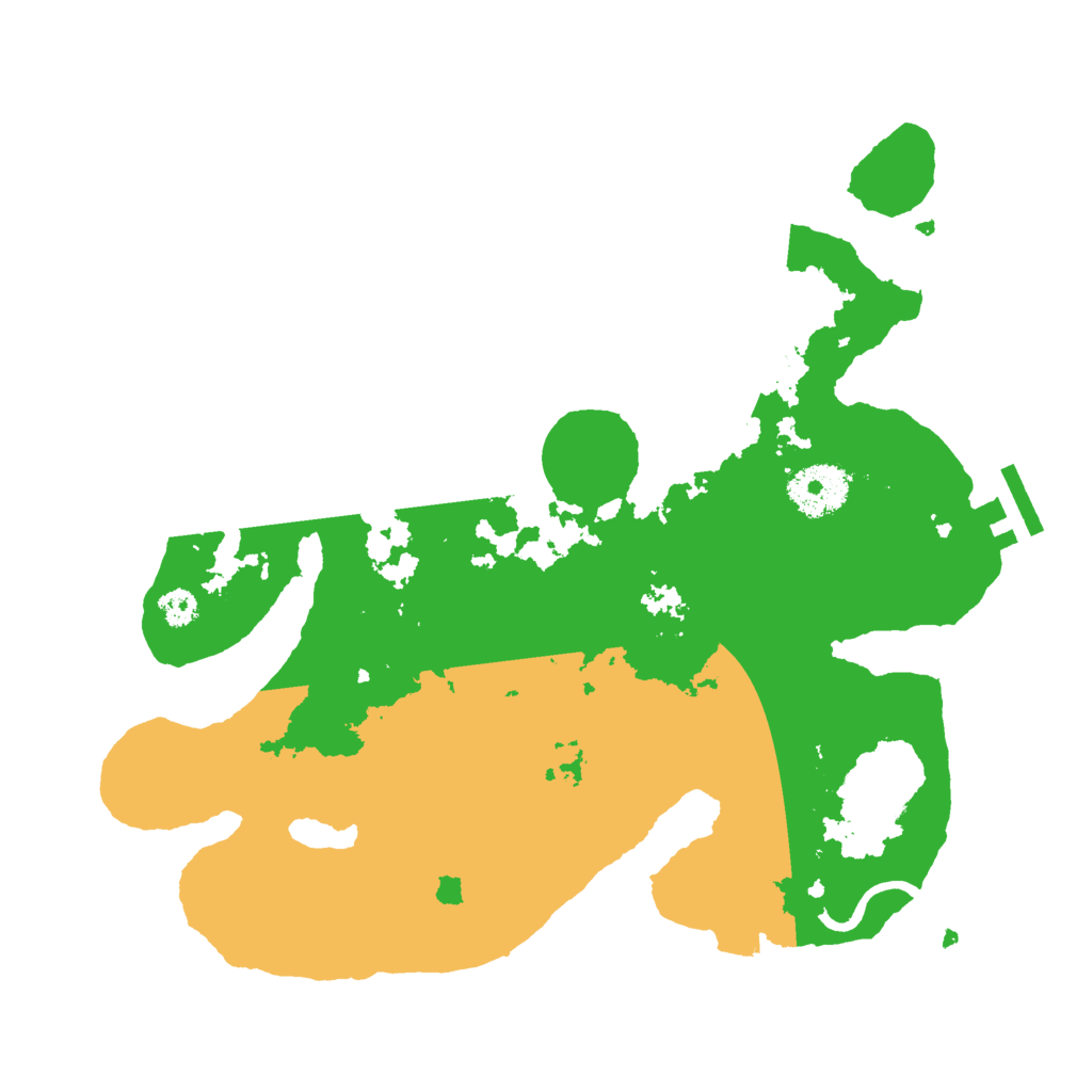 Biome Rust Map: Procedural Map, Size: 3000, Seed: 24813