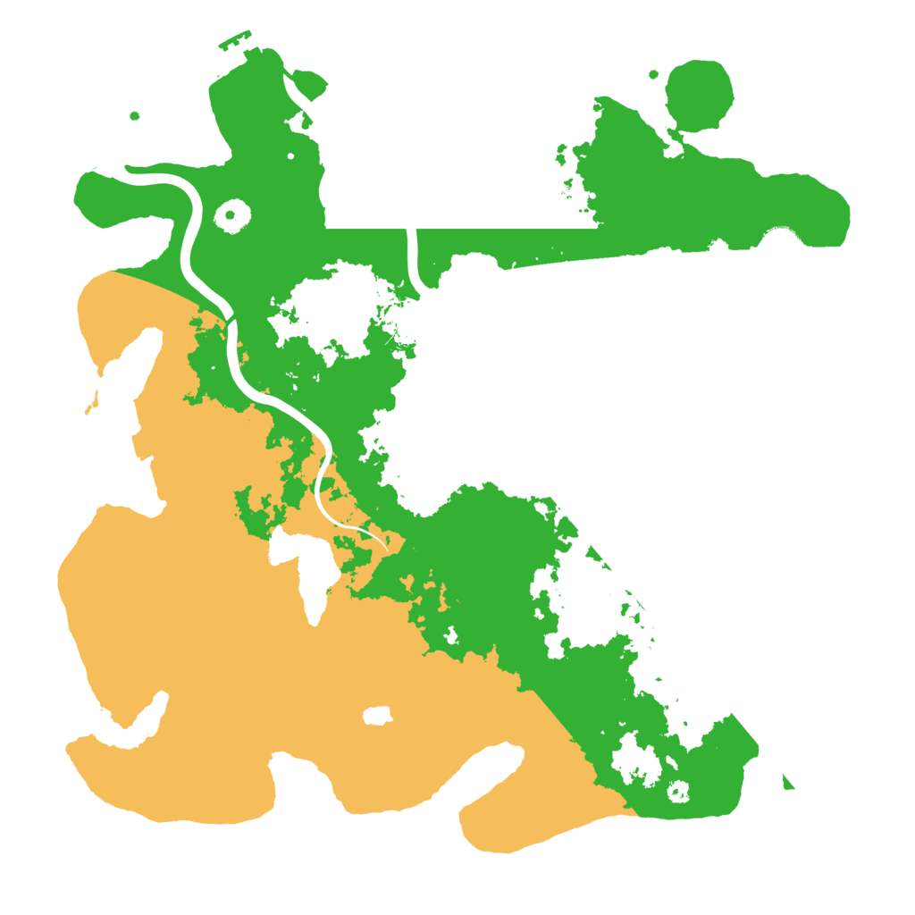 Biome Rust Map: Procedural Map, Size: 4000, Seed: 636972109
