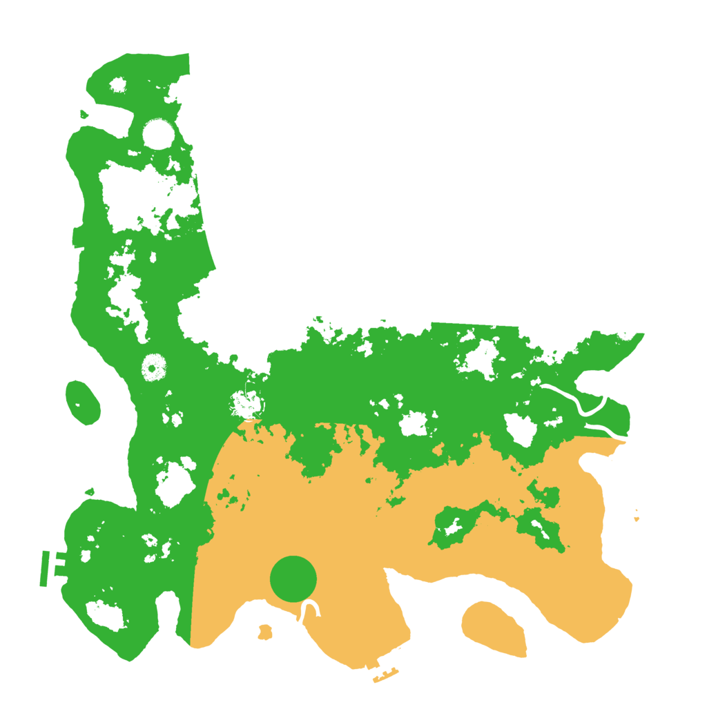 Biome Rust Map: Procedural Map, Size: 4000, Seed: 1819532394