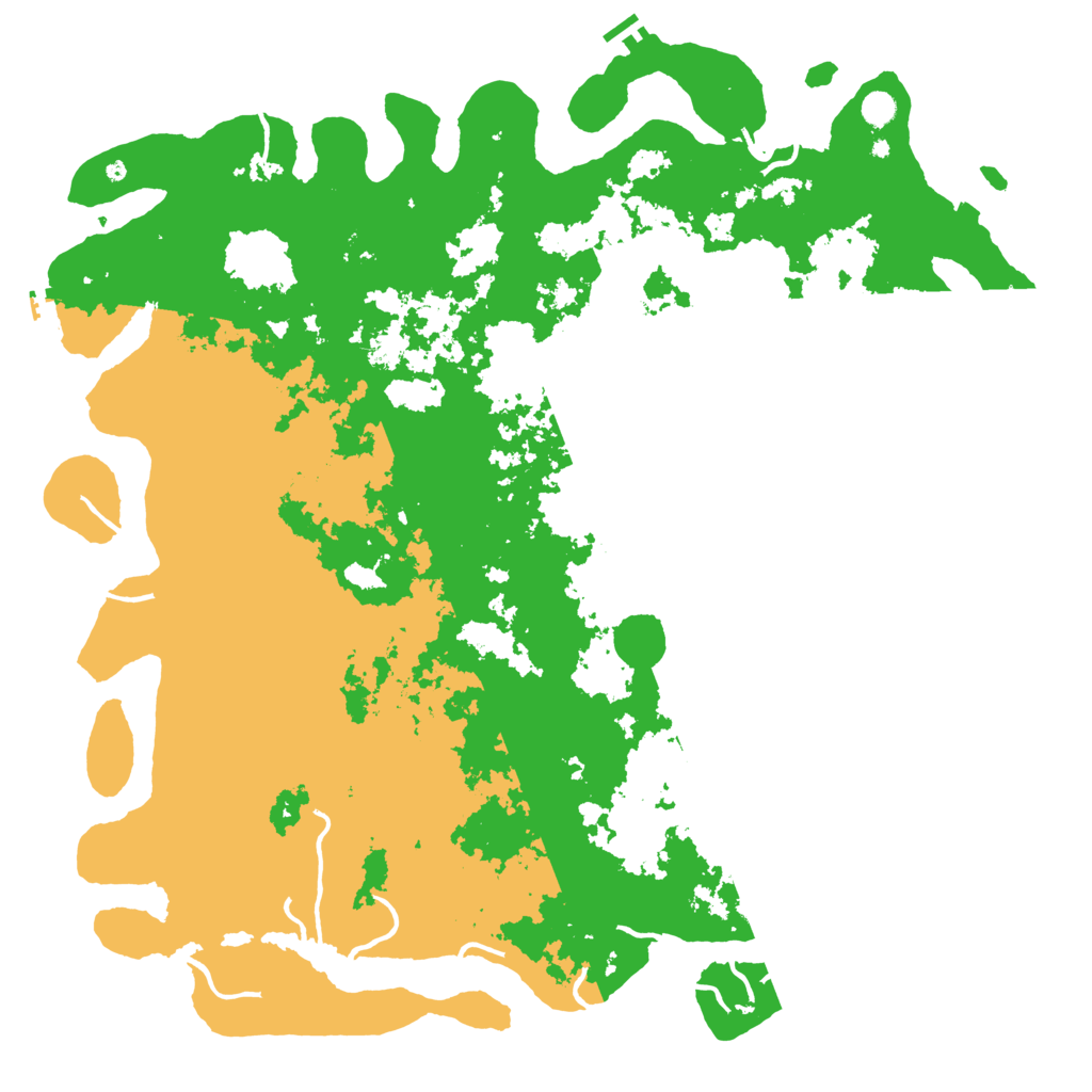 Biome Rust Map: Procedural Map, Size: 5600, Seed: 356