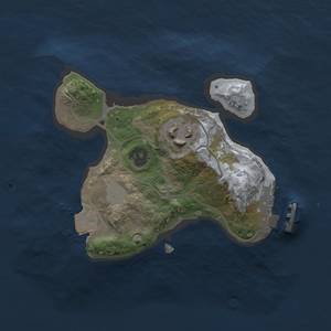 Thumbnail Rust Map: Procedural Map, Size: 1800, Seed: 965759402, 5 Monuments