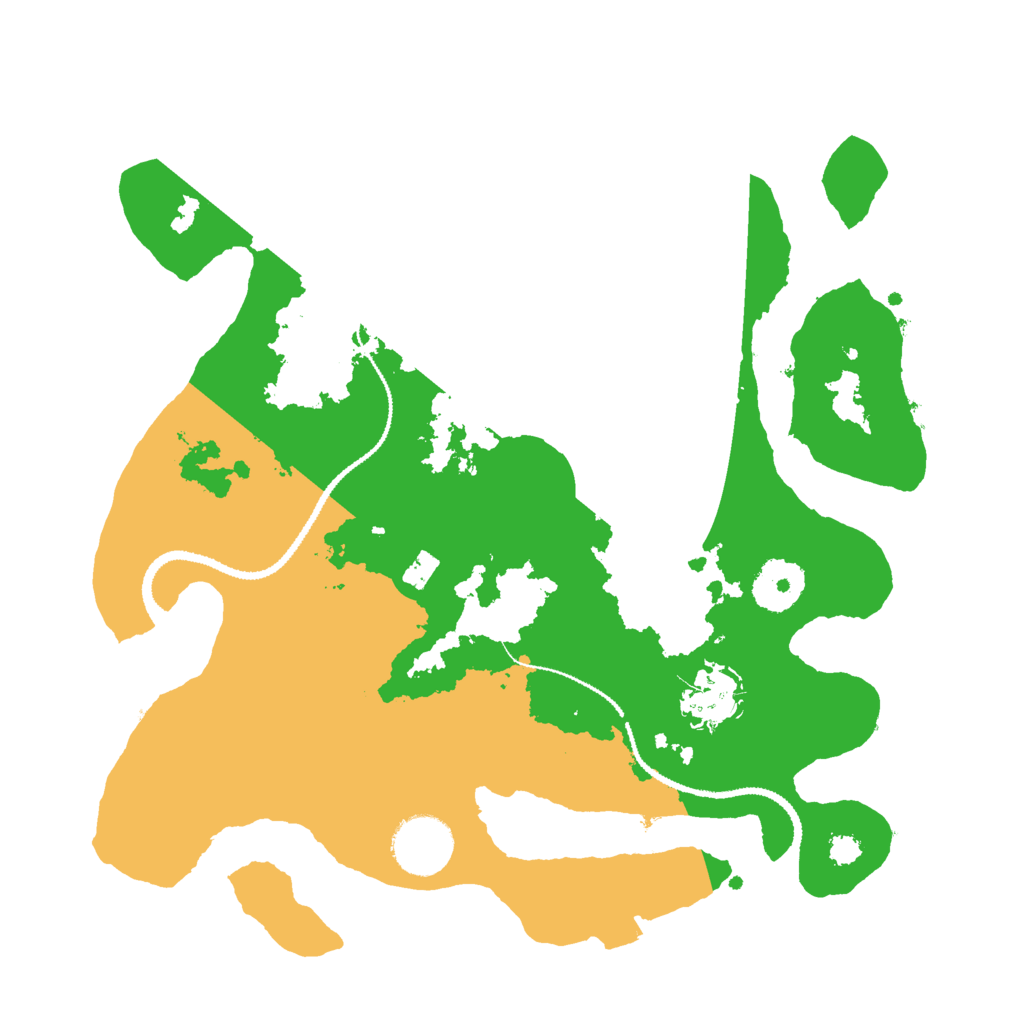 Biome Rust Map: Procedural Map, Size: 3000, Seed: 791905311
