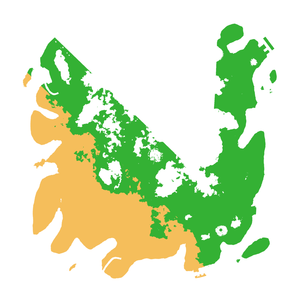 Biome Rust Map: Procedural Map, Size: 4000, Seed: 546710314