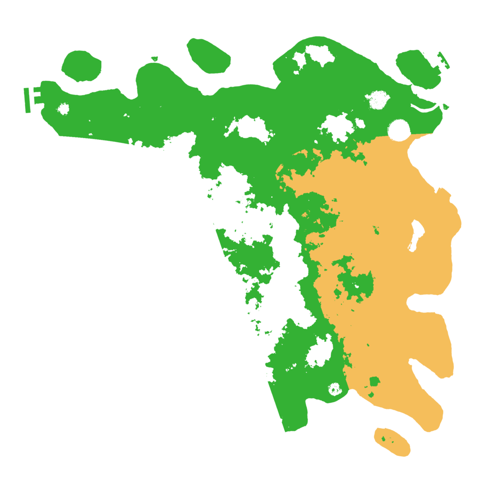 Biome Rust Map: Procedural Map, Size: 4000, Seed: 354321