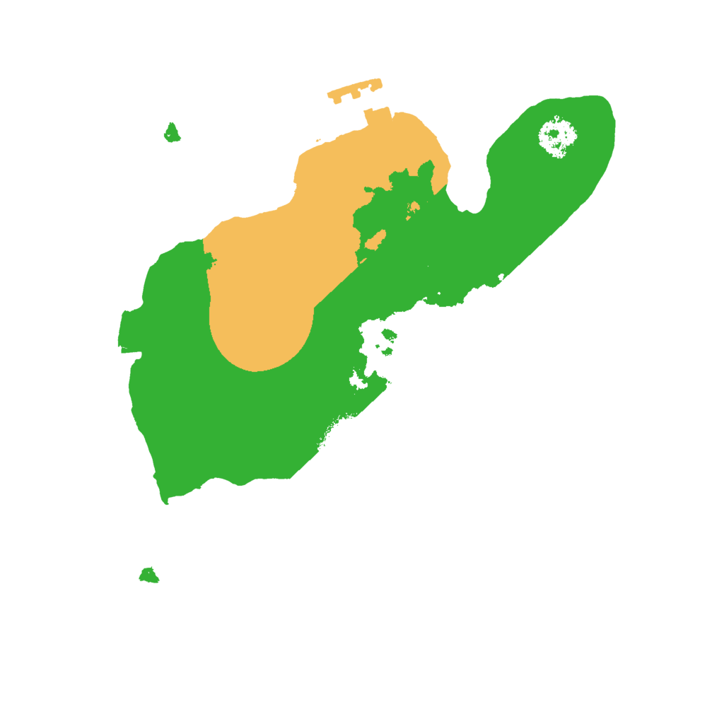 Biome Rust Map: Procedural Map, Size: 2000, Seed: 1029177000