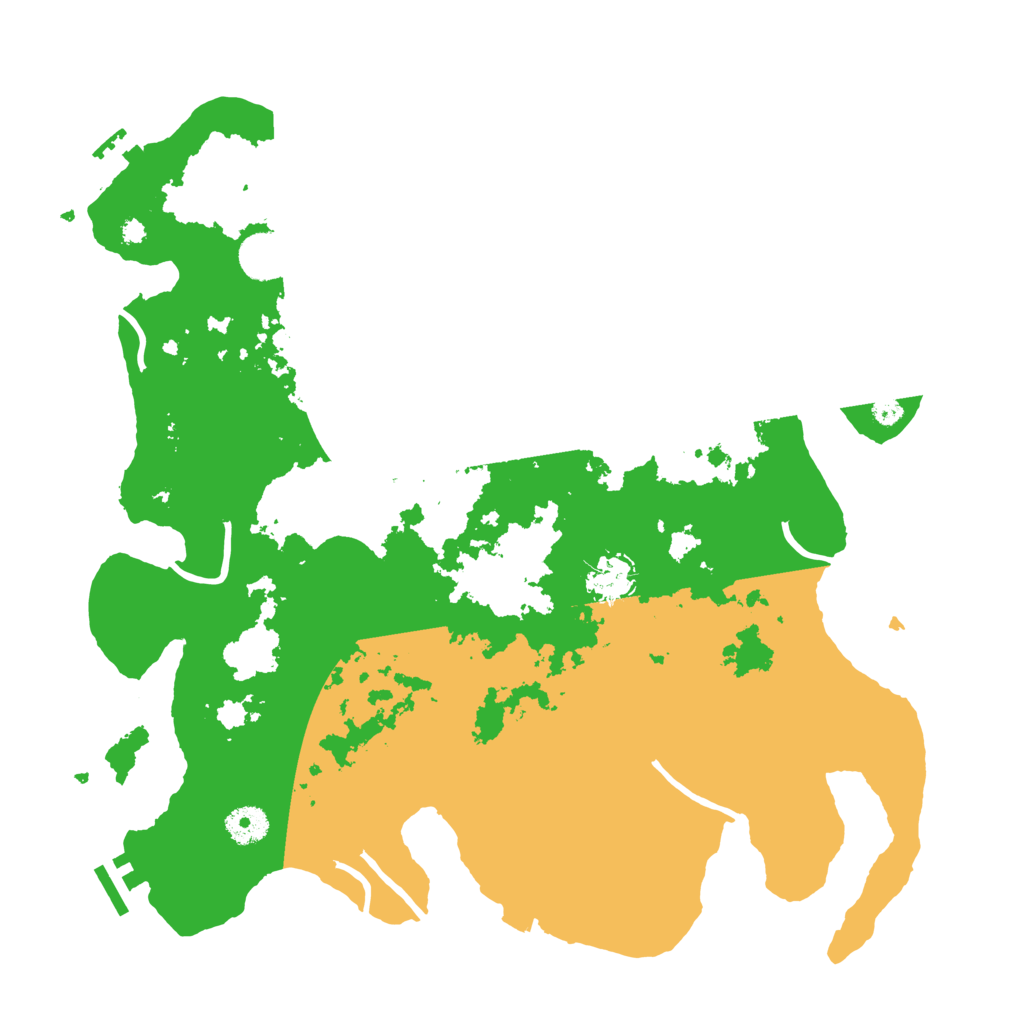 Biome Rust Map: Procedural Map, Size: 3850, Seed: 739156716