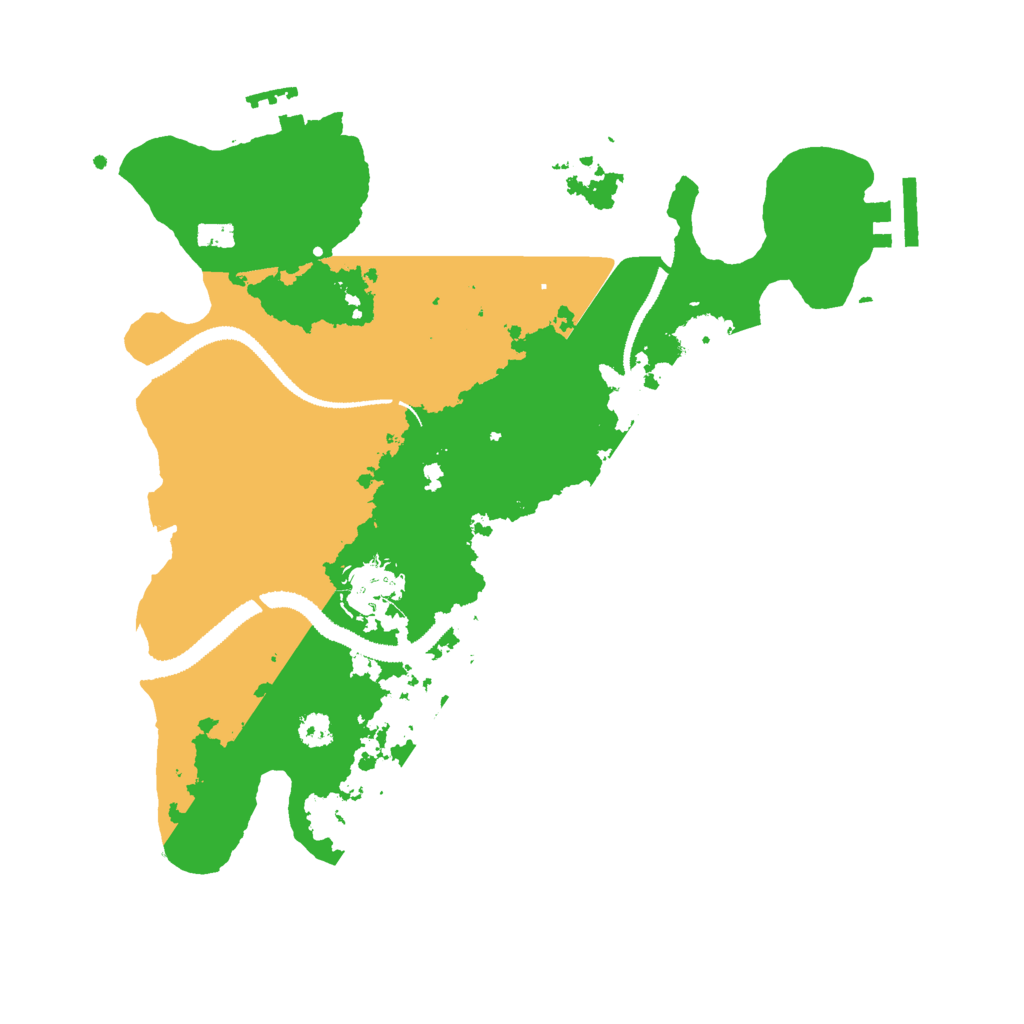 Biome Rust Map: Procedural Map, Size: 3000, Seed: 647987465