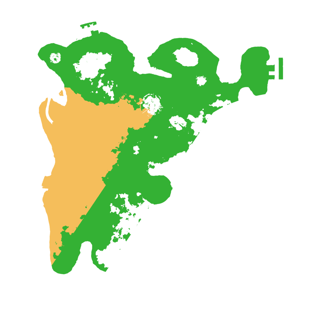 Biome Rust Map: Procedural Map, Size: 3000, Seed: 647987465