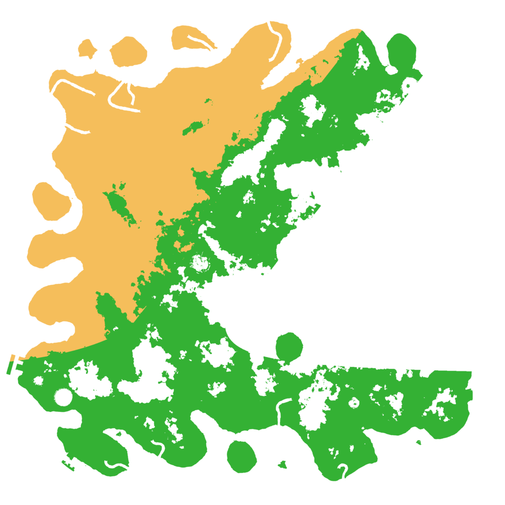 Biome Rust Map: Procedural Map, Size: 5000, Seed: 32323232