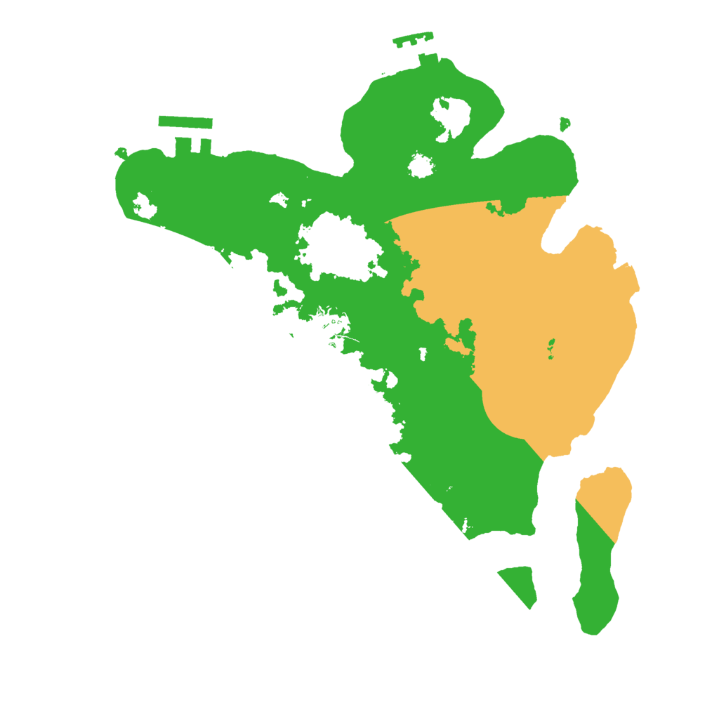 Biome Rust Map: Procedural Map, Size: 2700, Seed: 1772838027