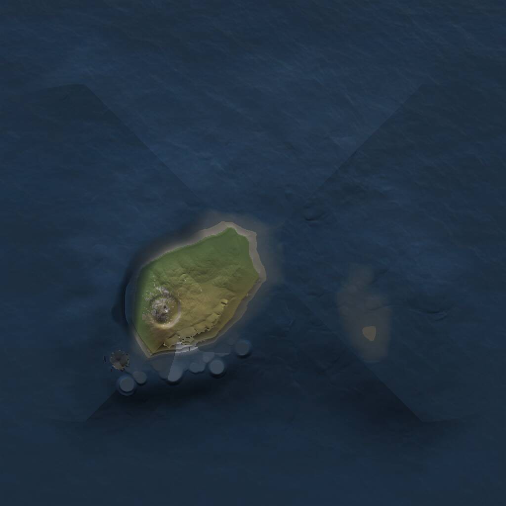 Rust Map: Procedural Map, Size: 1000, Seed: 1395033461, 1 Monuments