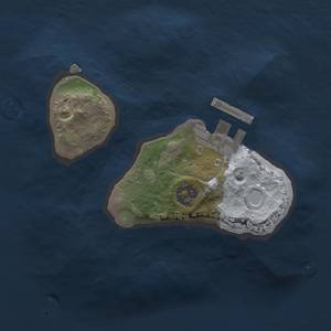 Thumbnail Rust Map: Procedural Map, Size: 1500, Seed: 277020431, 4 Monuments