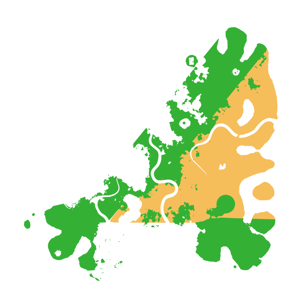 Biome Rust Map: Procedural Map, Size: 4250, Seed: 360436380