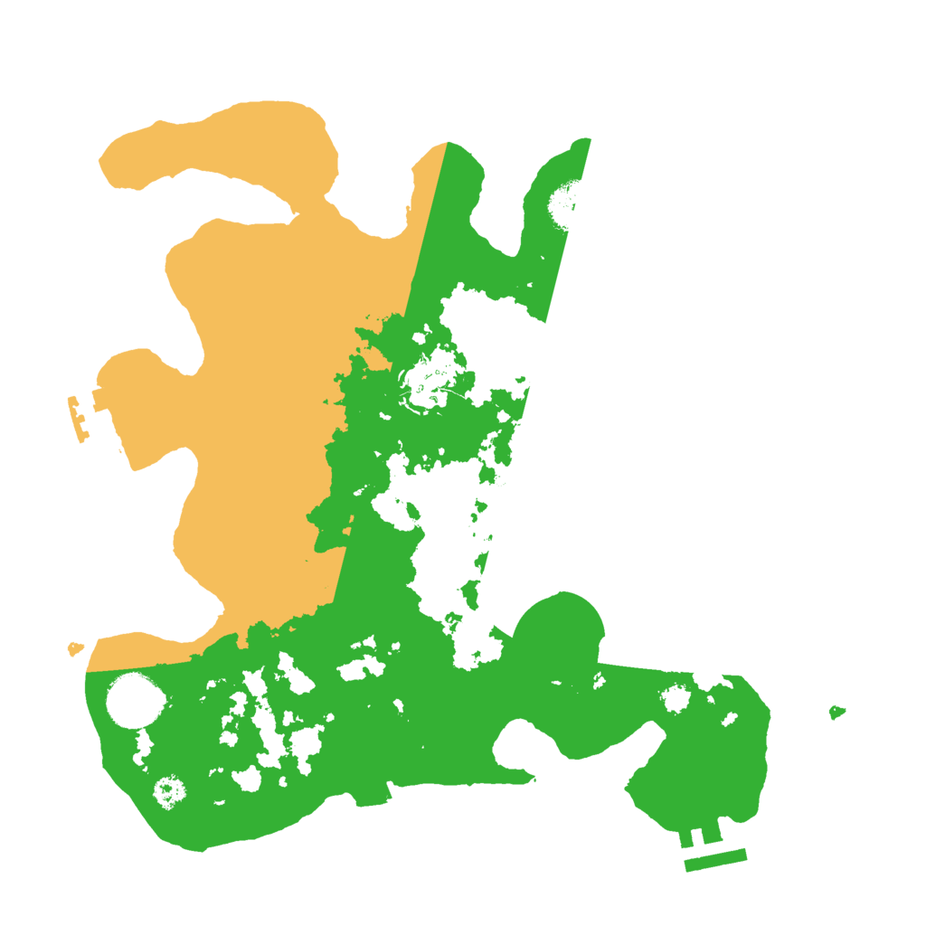 Biome Rust Map: Procedural Map, Size: 3000, Seed: 632552446