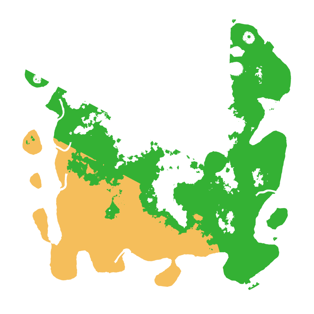 Biome Rust Map: Procedural Map, Size: 4000, Seed: 177013