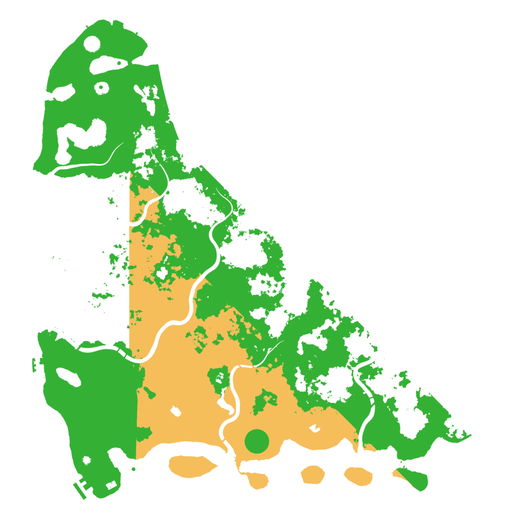 Biome Rust Map: Procedural Map, Size: 5600, Seed: 9876789