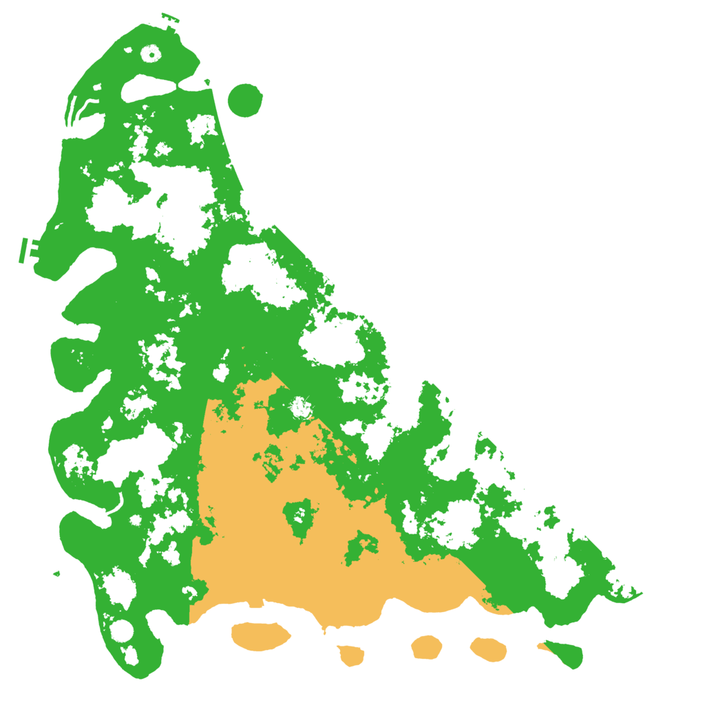 Biome Rust Map: Procedural Map, Size: 5600, Seed: 9876789