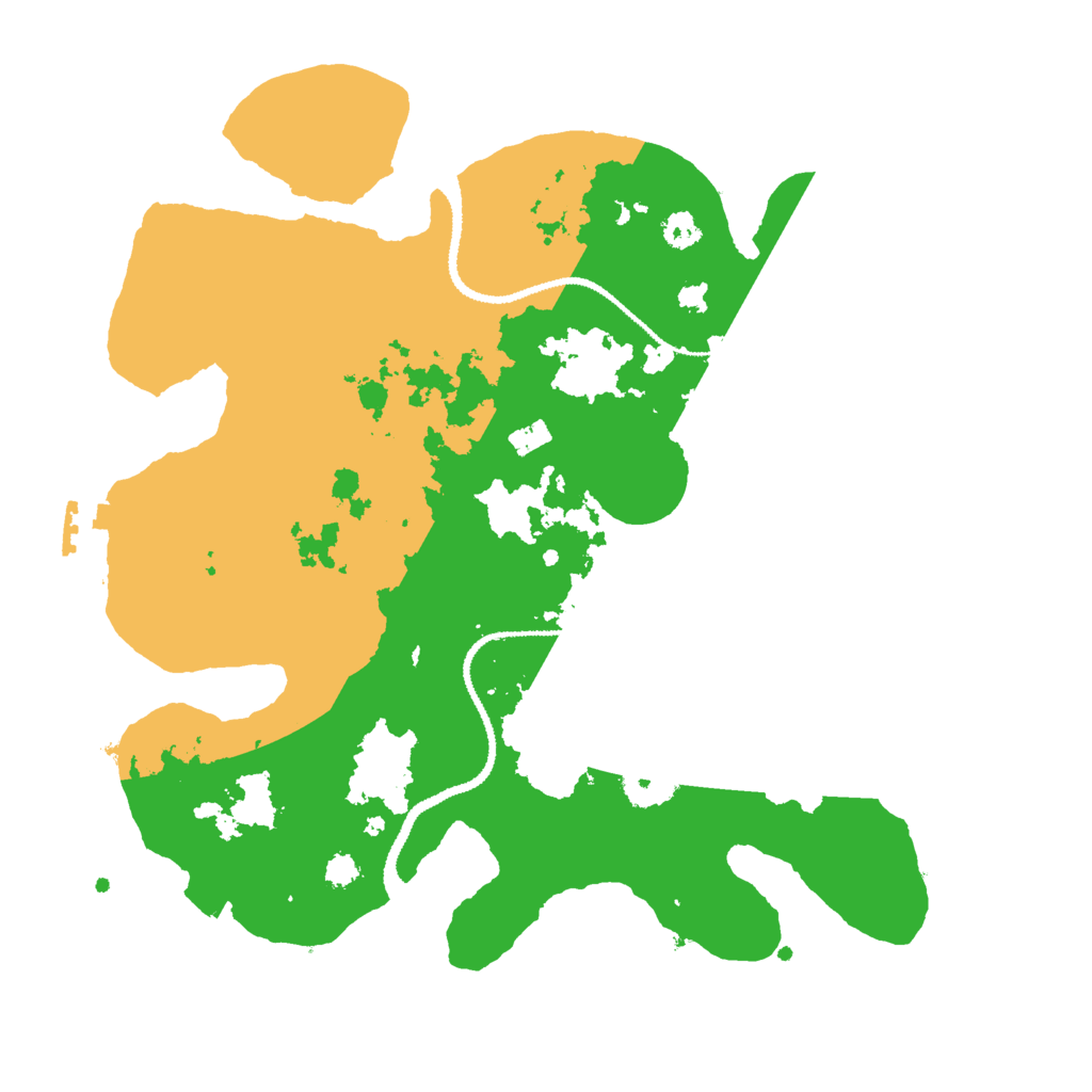 Biome Rust Map: Procedural Map, Size: 3000, Seed: 1698675553