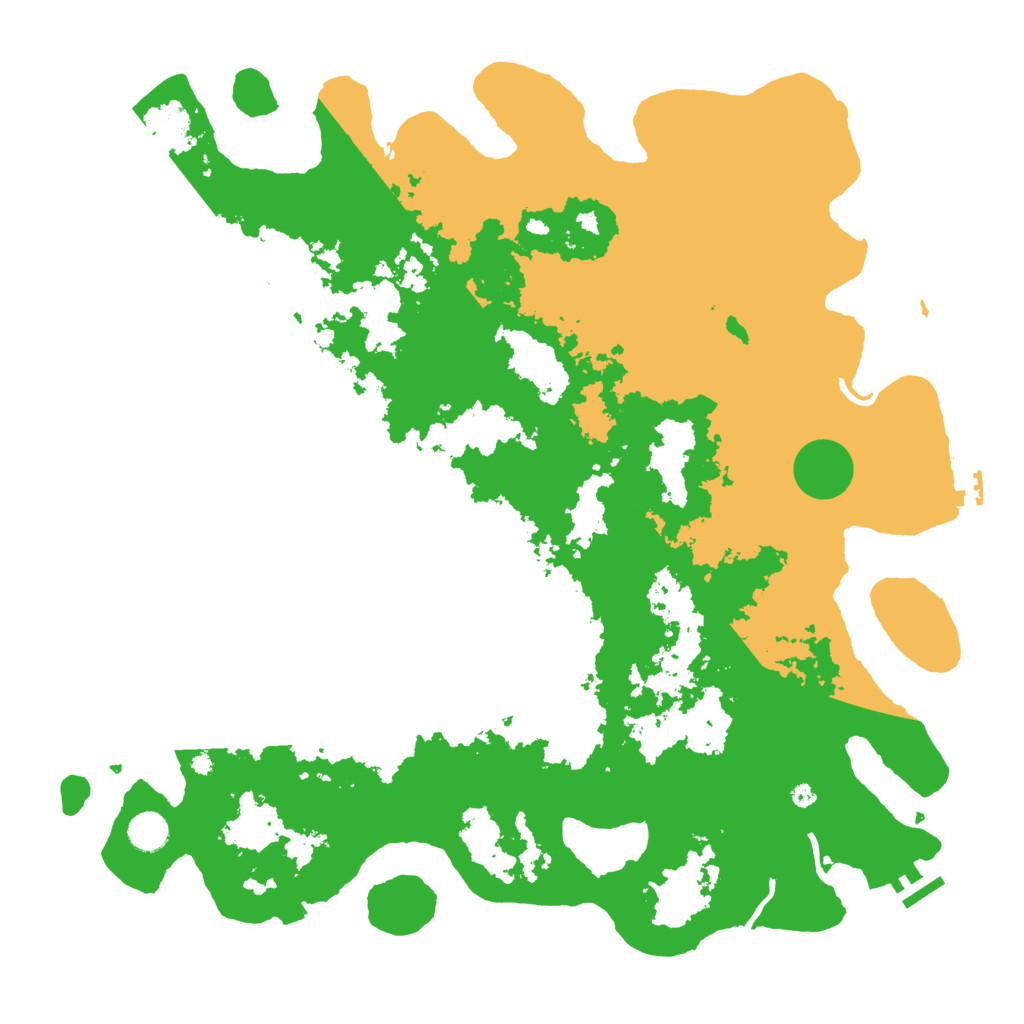 Biome Rust Map: Procedural Map, Size: 4500, Seed: 1779660602