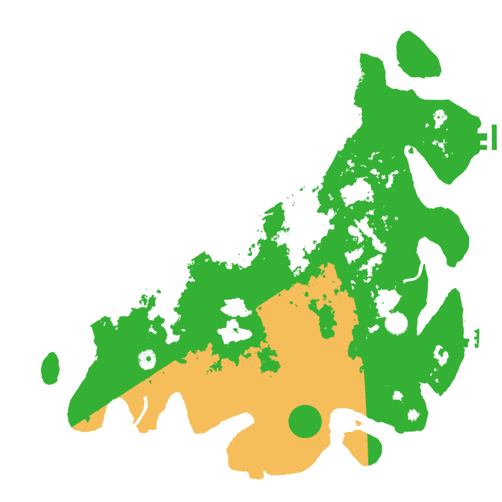 Biome Rust Map: Procedural Map, Size: 4000, Seed: 2010415851