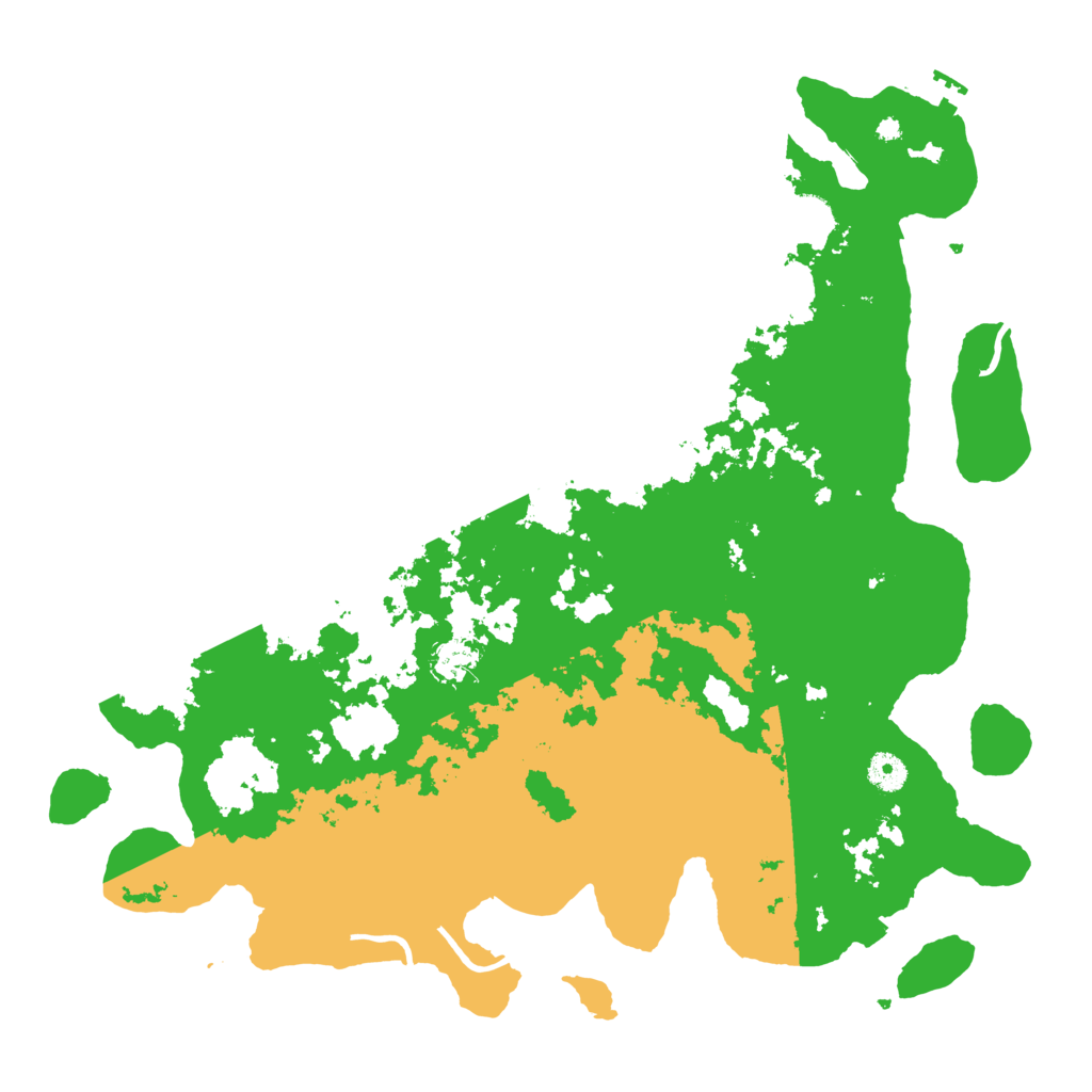 Biome Rust Map: Procedural Map, Size: 4250, Seed: 28827904