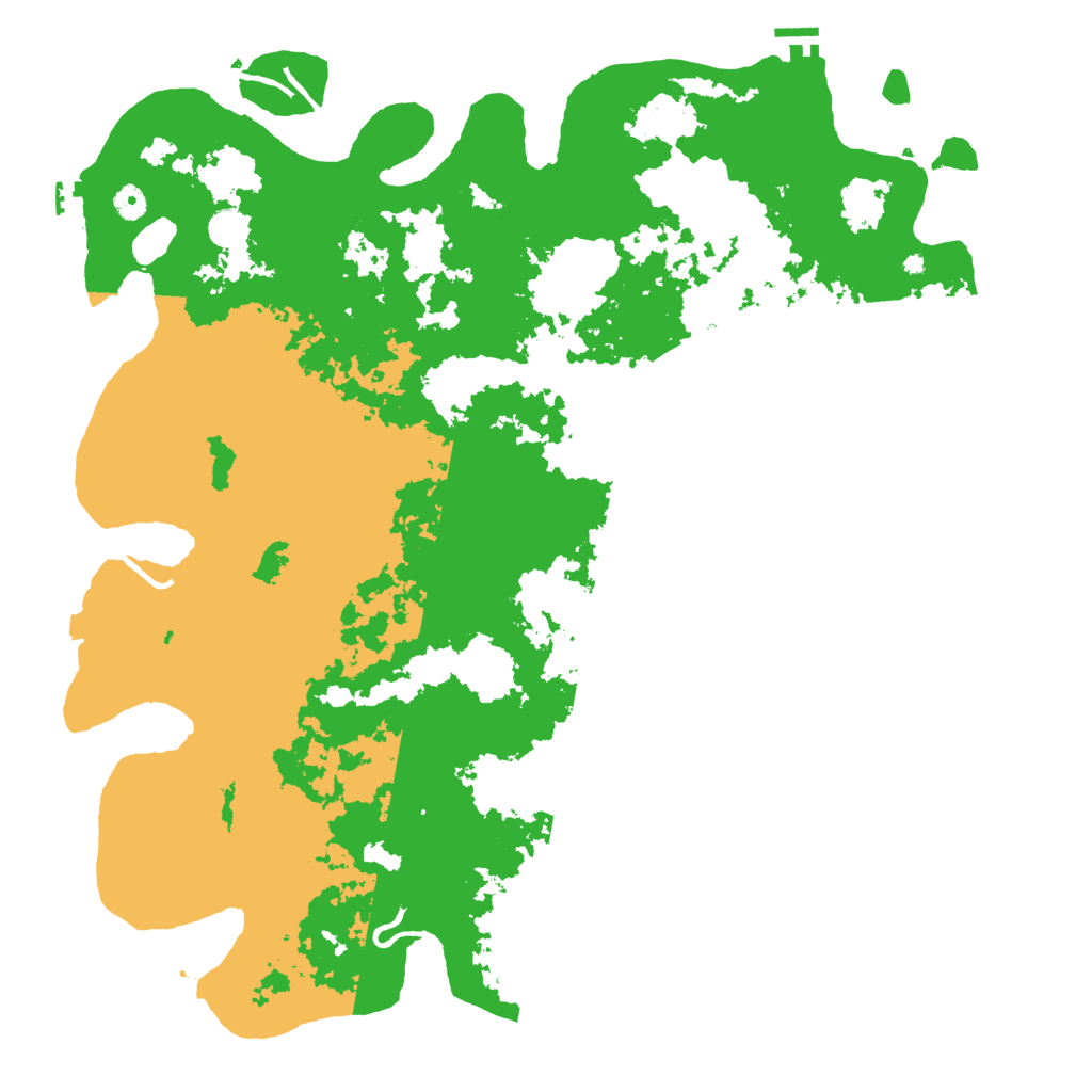 Biome Rust Map: Procedural Map, Size: 5000, Seed: 57705056